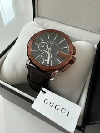 Gucci - Chronograph G-Chrono XL Rose Gold - YA101202 - Heren - 2011-heden