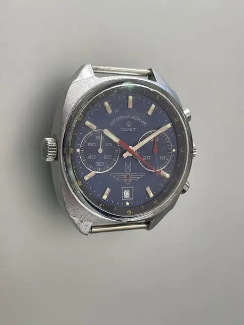 Poljot International - Sturmanskie Chronograph Aviator Valjoux 3133 - Heren - 1980-1989