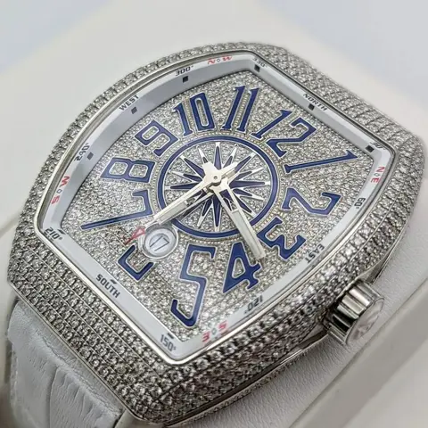 Franck Muller - Vanguard Diamonds - V45 SC DT AC BC - Heren - 2011-heden