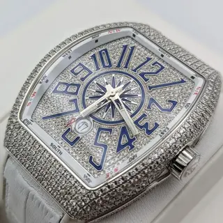 Franck Muller - Vanguard Diamonds - V45 SC DT AC BC - Heren - 2011-heden