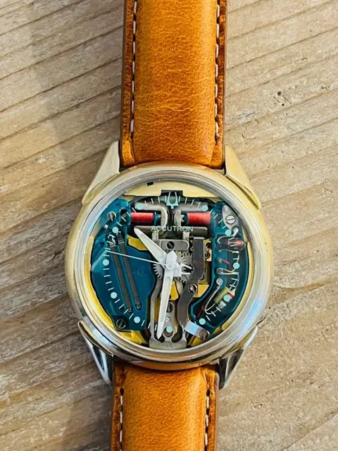Bulova - Accutron Spaceview / M9 / fancy lugs - G50770 - Heren - 1960-1969