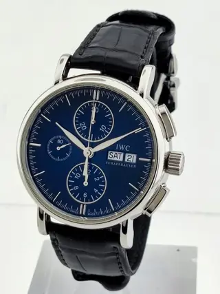 IWC - Portofino Chronograph - "NO RESERVE PRICE" - IW378303 - Heren - 2000-2010
