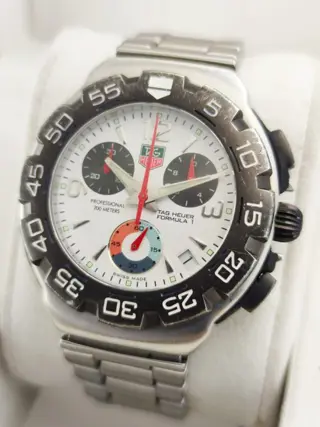 TAG Heuer - Formula 1 Chronograph Professional 200 Meters Diver's - CAC1110 - Heren - 1990-1999