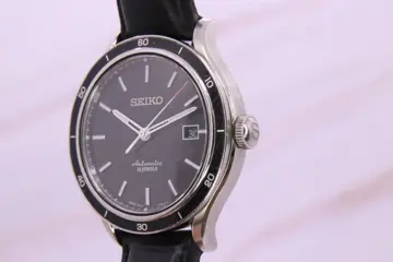 Seiko - Presage Black Dial Sports Watch -Made in Japan - SARG013 | 6R15-02V0 - Heren - 2011-heden
