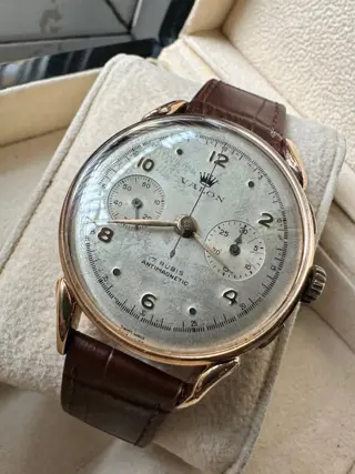 Valon - Antimagnetic - Chronograph 17 Rubis - Heren - 1950-1959