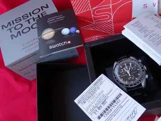 Swatch - Omega X Swatch Moonswatch Mission to the Moon - S033M100 - Unisex - 2011-heden