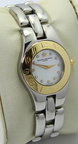 Baume & Mercier - "NO RESERVE PRICE" Linea 18kt Gold & Diamond - 65497 - Dames - 2011-heden
