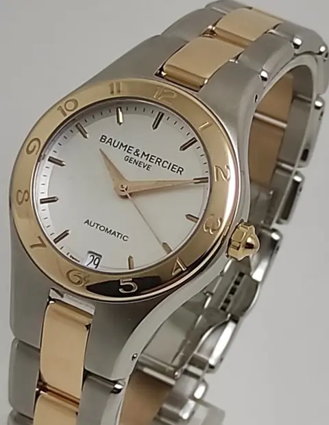 Baume & Mercier - Linea Automatic 18K Gold&Steel - MOA10073 - Dames - 2011-heden
