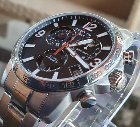 Certina - DS Podium Chronometer COSC Chronograph GMT - C034.654.11.017.00 - Heren - 2018