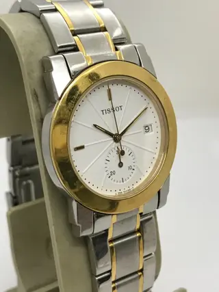 Tissot - Uniq chronograph - L366G - Heren - 1980-1989