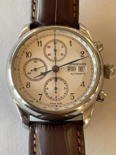Longines - Weems Chronograph Automatic - 647.5251 - Heren - 2000-2010
