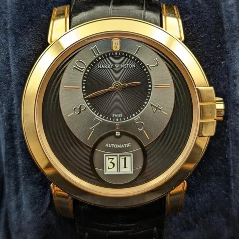 Harry Winston - Midnight Big Date - MIDABD42RR002 - Heren - 2011-heden