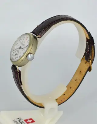 Langendorf - Trench Watch, Era ww1, serviced - Unisex - 1901-1949