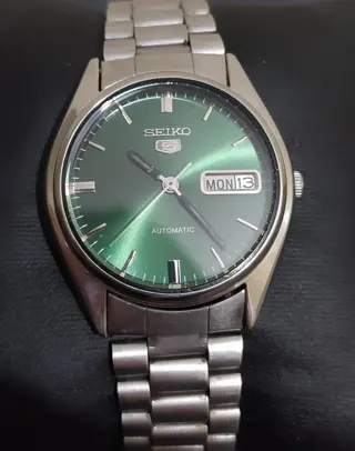 Seiko - 5 - Green Dial - 6309-6240 - Heren - 1980-1989