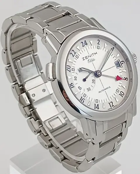 Zenith - Elite "Dual Time" Port Royal V - 01/02.0451.682 - Heren - 2011-heden