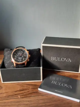 Bulova - Precisionist Wilton Chronograph- 1/1000 - Model: 97B122 - Heren - 2000-2010
