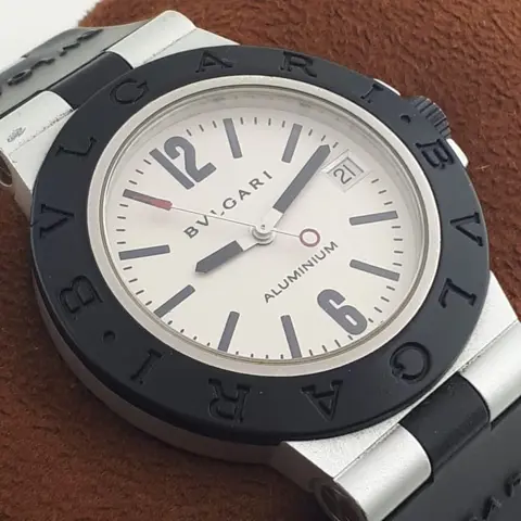 Bulgari - Diagono Aluminium - AL 38 A - Heren - 2000-2010