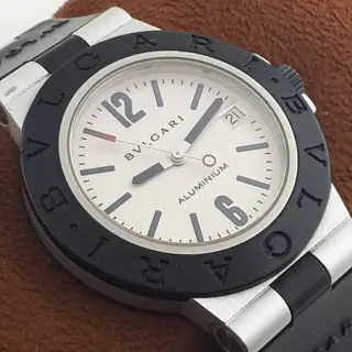 Bulgari - Diagono Aluminium - AL 38 A - Heren - 2000-2010