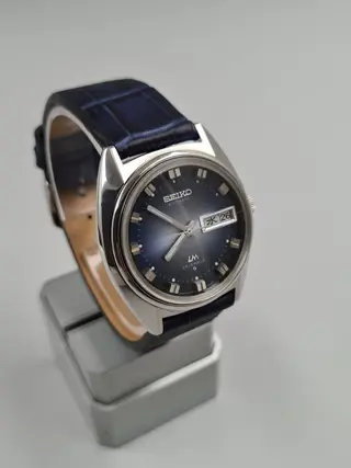 Seiko - ''NO RESERVE PRICE'' Lord Matic PERFECT BLUE DIAL - 5606-7230 - Heren - 1970-1979