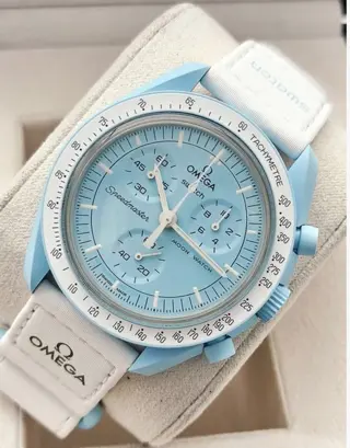 Swatch - Omega x Swatch Moonswatch Mission to Uranus - SO33L100 - Heren - 2022