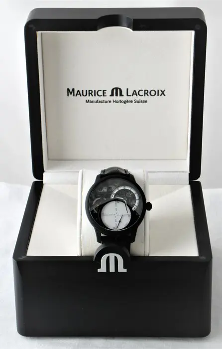 Maurice Lacroix - Masterpiece Seconde Mystérieuse - Limited Edition 125 Pieces - Ref. No: MP6558-PVB01-090 - Heren - 2011-heden