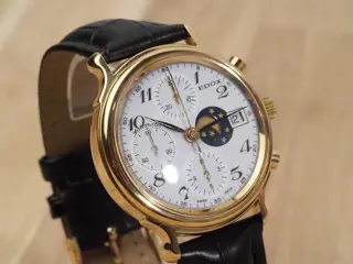 Edox - Chronograph – Phase Du Lune - Heren - 1990-1999
