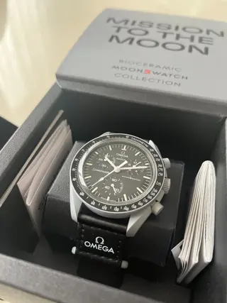 Swatch - Omega x Swatch ''Mission to Moon'' Moonswatch - SO33M100 - Unisex - 2011-heden