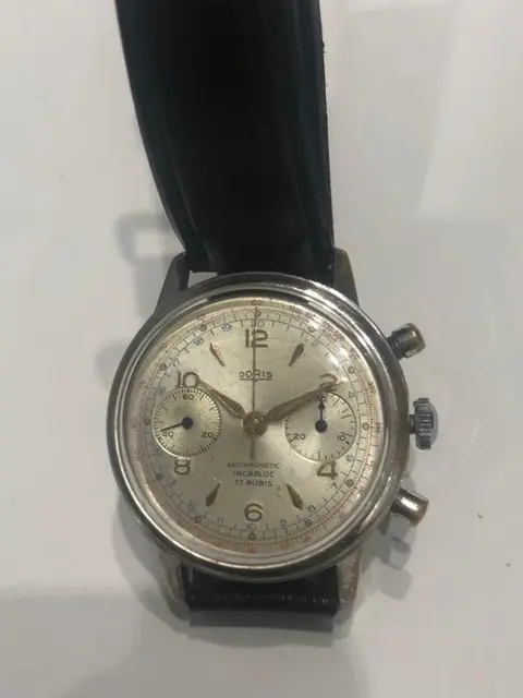 Doris - chronografo anni 60 tasti a pampa - Heren - 1960-1969