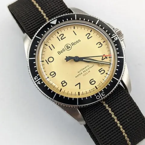 Bell & Ross - BR V2-92 MILITARY BEIGE - BRV292-BEI-ST/SF - Heren - 2011-heden