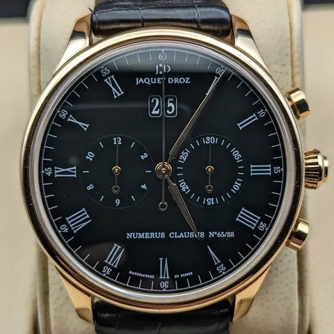 Jaquet-Droz - Astrale Chronograph Grande Date Black Enamel - J024033201 - Heren - 2011-heden