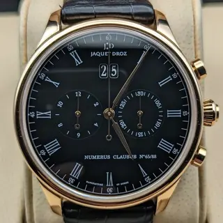 Jaquet-Droz - Astrale Chronograph Grande Date Black Enamel - J024033201 - Heren - 2011-heden
