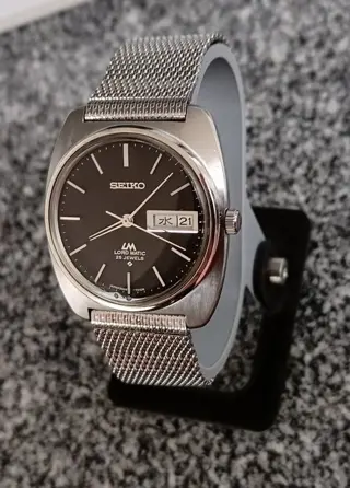 Seiko - Lord Matic 25 Jewels - Ref. 5606-7130 Black Dial JDM - Heren - 1970-1979