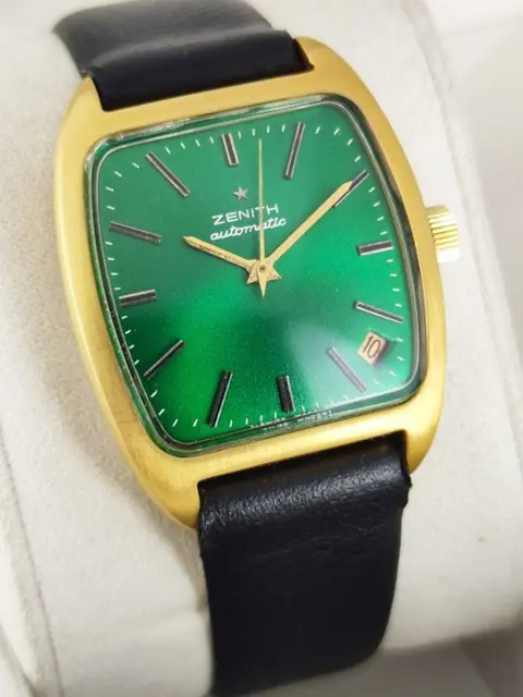 Zenith - NO RESERVE PRİCE - Respirator "Kennedy" Automatic Green - - Pc 2542 - Heren - 1960-1969