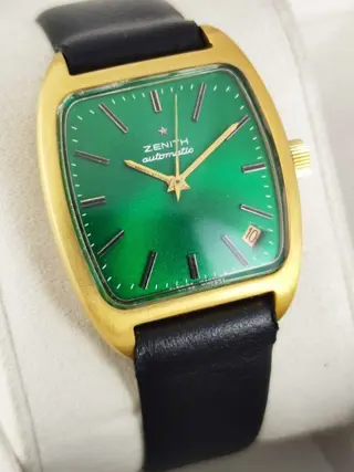 Zenith - NO RESERVE PRİCE - Respirator "Kennedy" Automatic Green - - Pc 2542 - Heren - 1960-1969