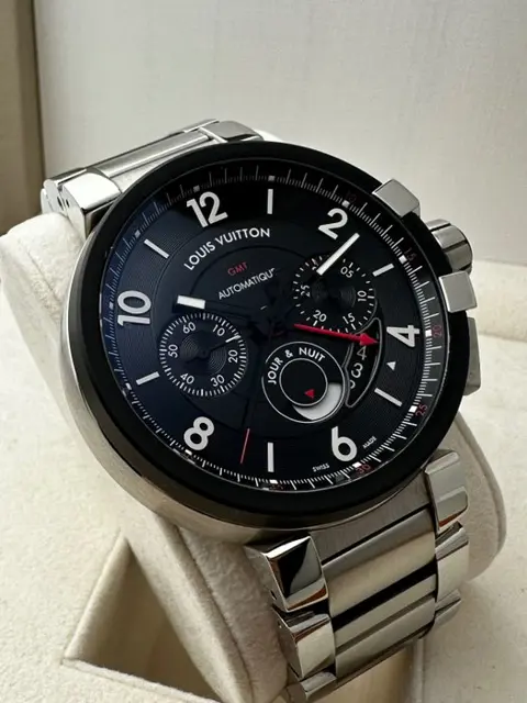 Louis Vuitton - Tambour Chronograph GMT Automatic - "NO RESERVE PRICE" - Q1052 - Heren - 2011-heden