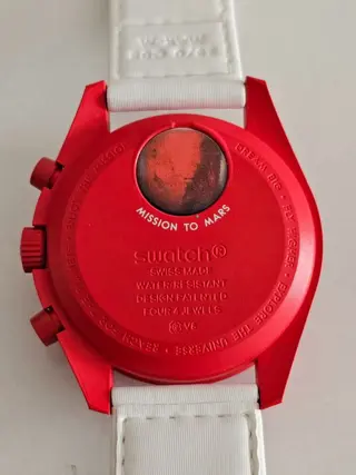 Swatch - Omega Moonswatch mission to mars - SO33R100 - Unisex - 2011-heden
