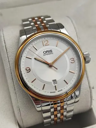 Oris - "NO RESERVE PRICE" Classic Automatic Gold/Steel - 7594 - Heren - 2011-heden