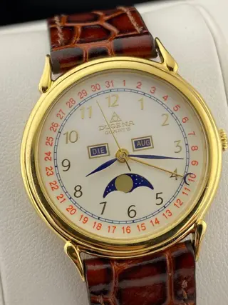 Dugena - Moonphase/Triple Date/Piontek Date - Heren - 1990-1999