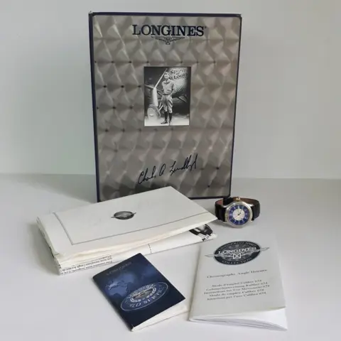 Longines - Lindbergh Hour Angle - L2.617.4 - Heren - 2000-2010