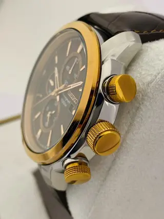 Seiko - NO RESERVE PRICE - Chronograph - Date - SNAF52P1 - 7T62-0LG0 - Heren - 2011-heden