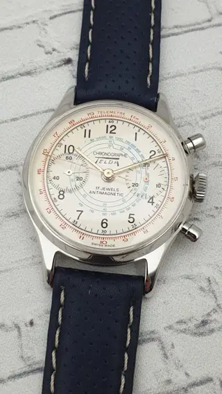 Telda - Chronograph Cal. Venus-188 - Heren - 1970-1979