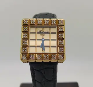 Chopard - Ice Cube By De Grisogono - 18K Yellow Gold - Full Diamonds Case - Dames - 2011-heden