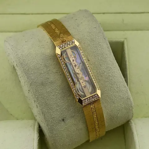 Corum - Golden Bridge Diamond - Dames - 1980-1989
