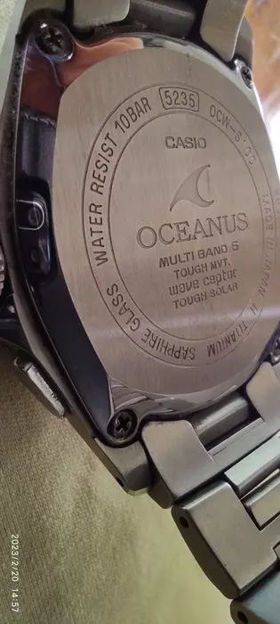 Casio - Oceanus - OCW-S100-1AJF - Unisex - 2011-heden