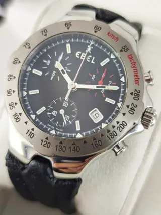 Ebel - Sportwave Raprapan Chronograph Tachymeter - E9251642 - Heren - 2000-2010