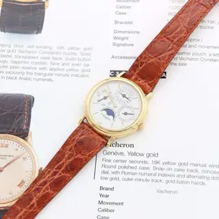 Vacheron Constantin - Patrimony Perpetual Calendar - 43031 - Unisex - 1990-1999