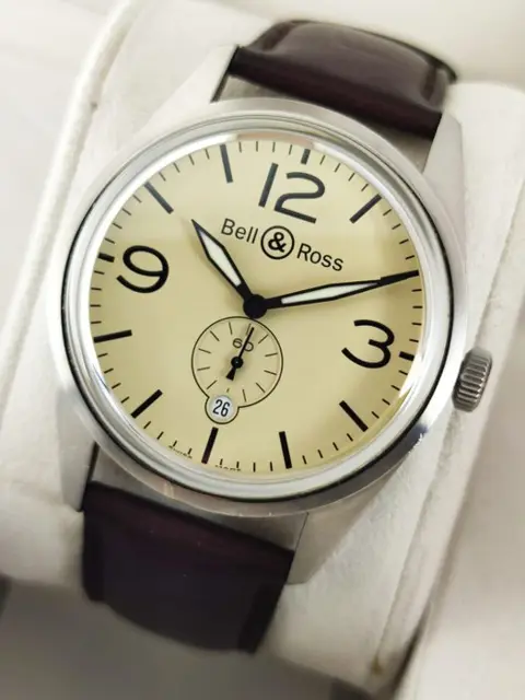 Bell & Ross - Vintage Pilot Style Automatic - BR123 - Heren - 2000-2010
