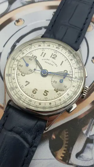 Favre-Leuba - Chronographe Suisse - Cal. Landeron 51 - "NO RESERVE PRICE" - Heren - 1950-1959