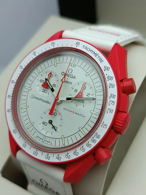 Swatch - Moonswatch - Mission to Mars - SO33R100 - Unisex - 2011-heden