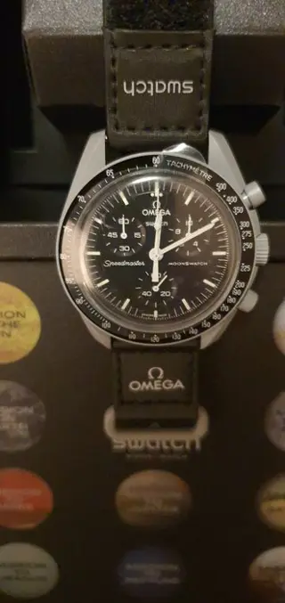Swatch - Swatch X Omega Speedmaster Moonswatch - Mission To The Moon - SO33M100 - Unisex - 2011-heden